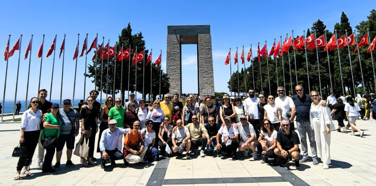 Salihlili iş insanları Çanakkale Zaferi’nin kazanıldığı topraklarda